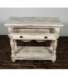 SOLID RECLAIMED TEAK WOOD CONSOLE TABLE