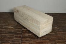SOLID RECLAIMED TEAK WOOD STORAGE TRUNK / COFFEE TABLE