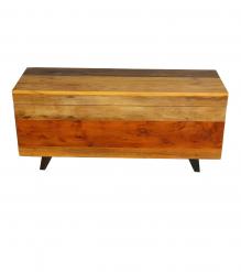 SOLID RECLAIMED TEAK WOOD STORAGE TRUNK / COFFEE TABLE