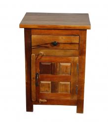 SOLID RECLAIMED TEAK WOOD END TABLE