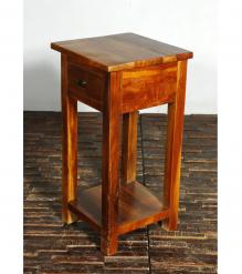 SOLID RECLAIMED TEAK WOOD END TABLE NIGHTSTAND