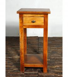 SOLID RECLAIMED TEAK WOOD END TABLE NIGHTSTAND