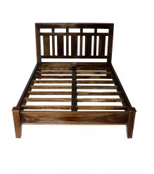 SOLID ROSEWOOD QUEEN BED 