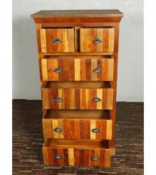 SOLID RECLAIMED TEAK WOOD DRESSER BUREAU CHEST
