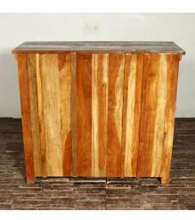 SOLID RECLAIMED TEAK WOOD WINE LIQUOR BAR