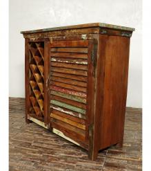 SOLID RECLAIMED TEAK WOOD WINE LIQUOR BAR