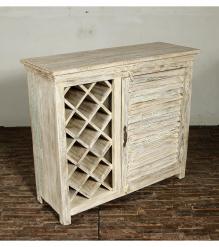 SOLID RECLAIMED TEAK WOOD WINE LIQUOR BAR