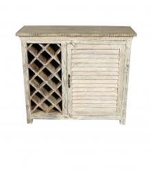 SOLID RECLAIMED TEAK WOOD WINE LIQUOR BAR