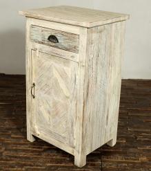 RECLAIMED WOOD 1 DRAWER END TABLE / NIGHTSTAND