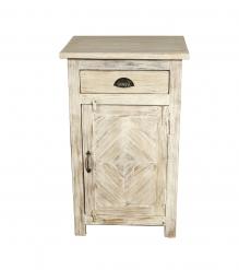 SOLID RECLAIMED TEAK WOOD END TABLE