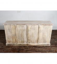 SOLID RECLAIMED TEAK WOOD SIDEBOARD W/ SLIDING DOORS