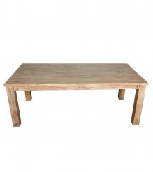 SOLID RECLAIMED TEAK WOOD TABLE