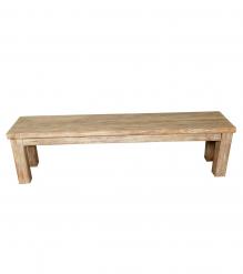 SOLID RECLAIMED TEAK WOOD BENCH