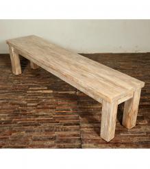 SOLID RECLAIMED TEAK WOOD BENCH
