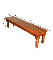 SOLID RECLAIMED TEAK BENCH