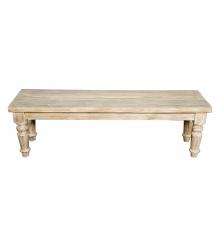 SOLID RECLAIMED TEAK WOOD BENCH