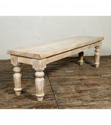 SOLID RECLAIMED TEAK WOOD BENCH