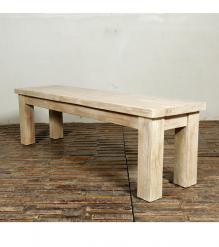 SOLID RECLAIMED TEAK WOOD BENCH