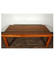 RECLAIMED SOLID TEAK WOOD TABLE