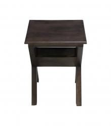 SOLID WOOD END TABLE