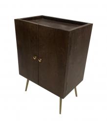 SOLID WOOD & IRON CABINET