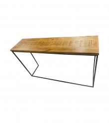 SOLID WOOD & IRON  CONSOLE