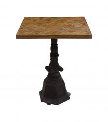 SOLID WOOD & IRON TABLE