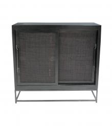 WOOD & IRON CABINET