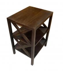 SOLID WOOD END TABLE