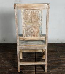 SOLID HAND CARVED RECLAIMED TEAK CHAIR