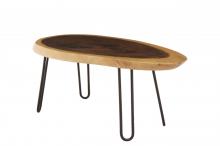 SOLID SUAR WOOD SLICE COFFEE TABLE