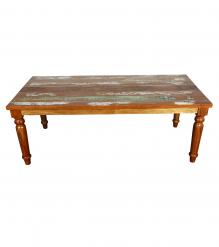 SOLID RECLAIMED TEAK WOOD TABLE