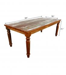 SOLID RECLAIMED TEAK WOOD TABLE