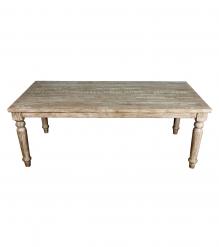 SOLID RECLAIMED TEAK WOOD DINING TABLE