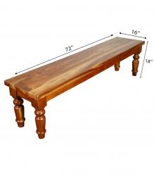 SOLID RECLAIMED TEAK WOOD BENCH