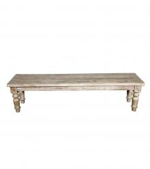 SOLID RECLAIMED TEAK WOOD BENCH