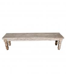 SOLID RECLAIMED TEAK WOOD BENCH