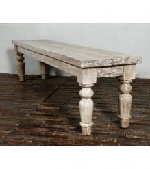 SOLID RECLAIMED TEAK WOOD BENCH