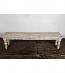 SOLID RECLAIMED TEAK WOOD BENCH