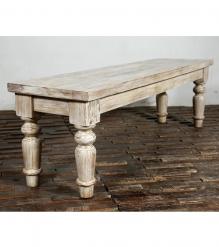 SOLID RECLAIMED TEAK WOOD BENCH