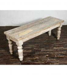 SOLID RECLAIMED TEAK WOOD BENCH