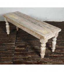 SOLID RECLAIMED TEAK WOOD BENCH
