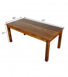 SOLID RECLAIMED TEAK WOOD DINING TABLE