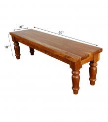 SOLID RECLAIMED TEAK WOOD BENCH
