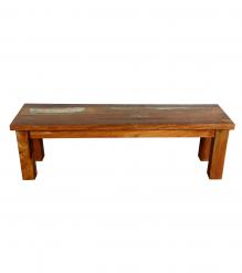 SOLID RECLAIMED TEAK WOOD BENCH