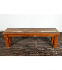 SOLID RECLAIMED TEAK WOOD BENCH