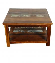 RECLAIMED TEAK SOLID WOOD COFFEE TABLE
