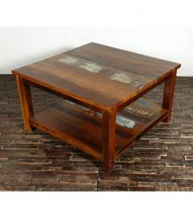 RECLAIMED TEAK SOLID WOOD COFFEE TABLE