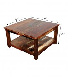 SOLID RECLAIMED TEAK WOOD COFFEE TABLE