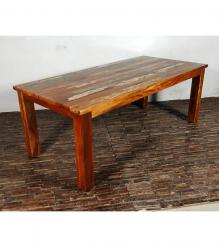 RECLAIMED SOLID TEAK WOOD TABLE